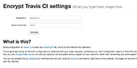 travis-encrypt