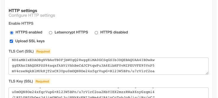 Adding or updating SSL in TCIE 3.x